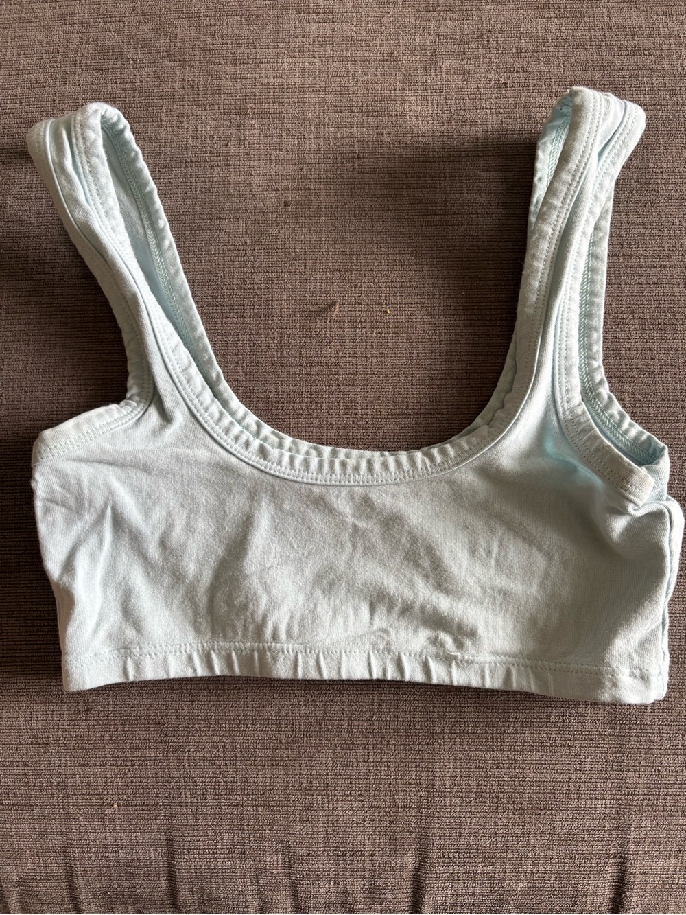 ARQ Pale Blue Scoop Bralette